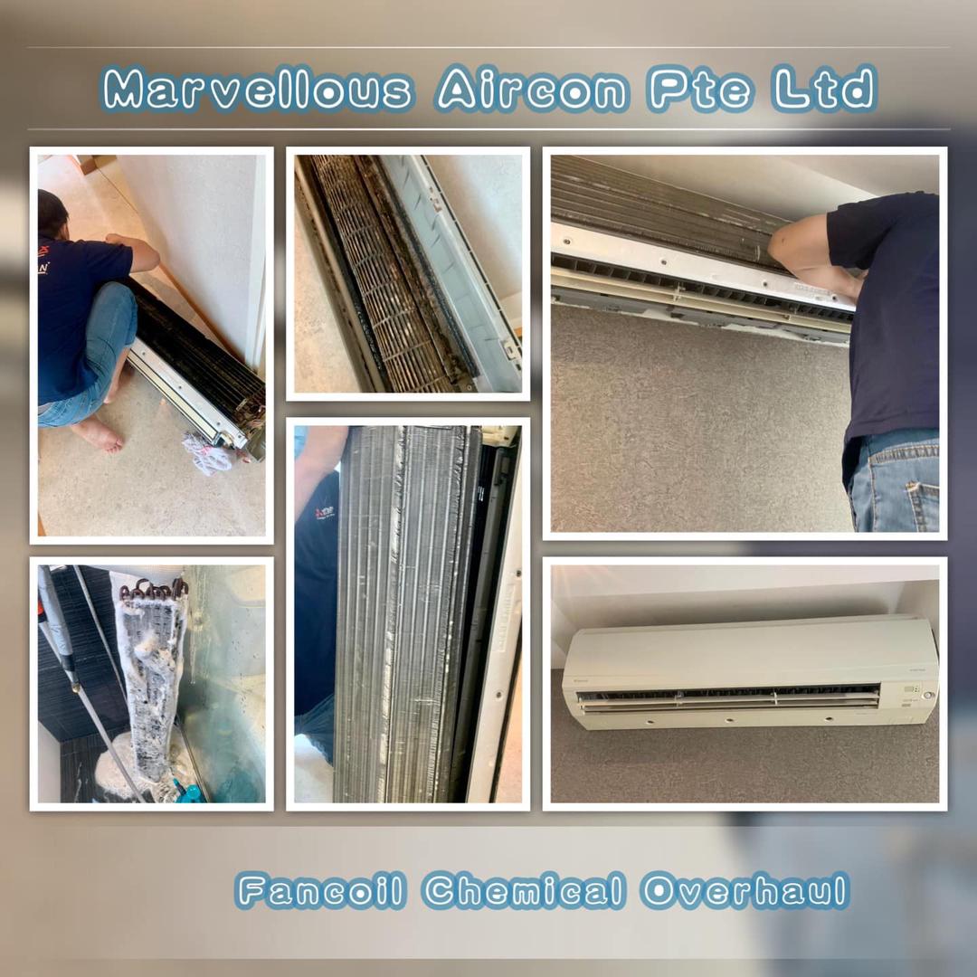 Aircon chemical overhaul