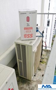 Aircon gas top up