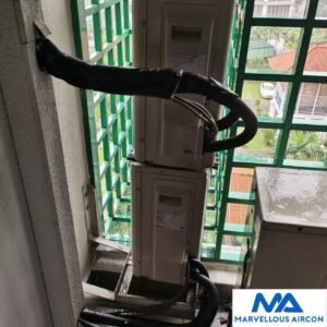 Change Outdoor Condenser Insulation