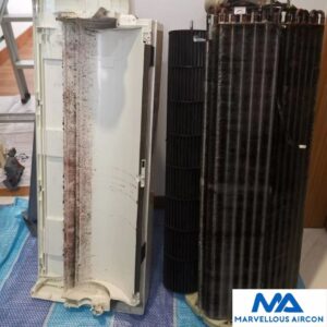 Fancoil Chemical Overhaul Aircon Servicing Singapore