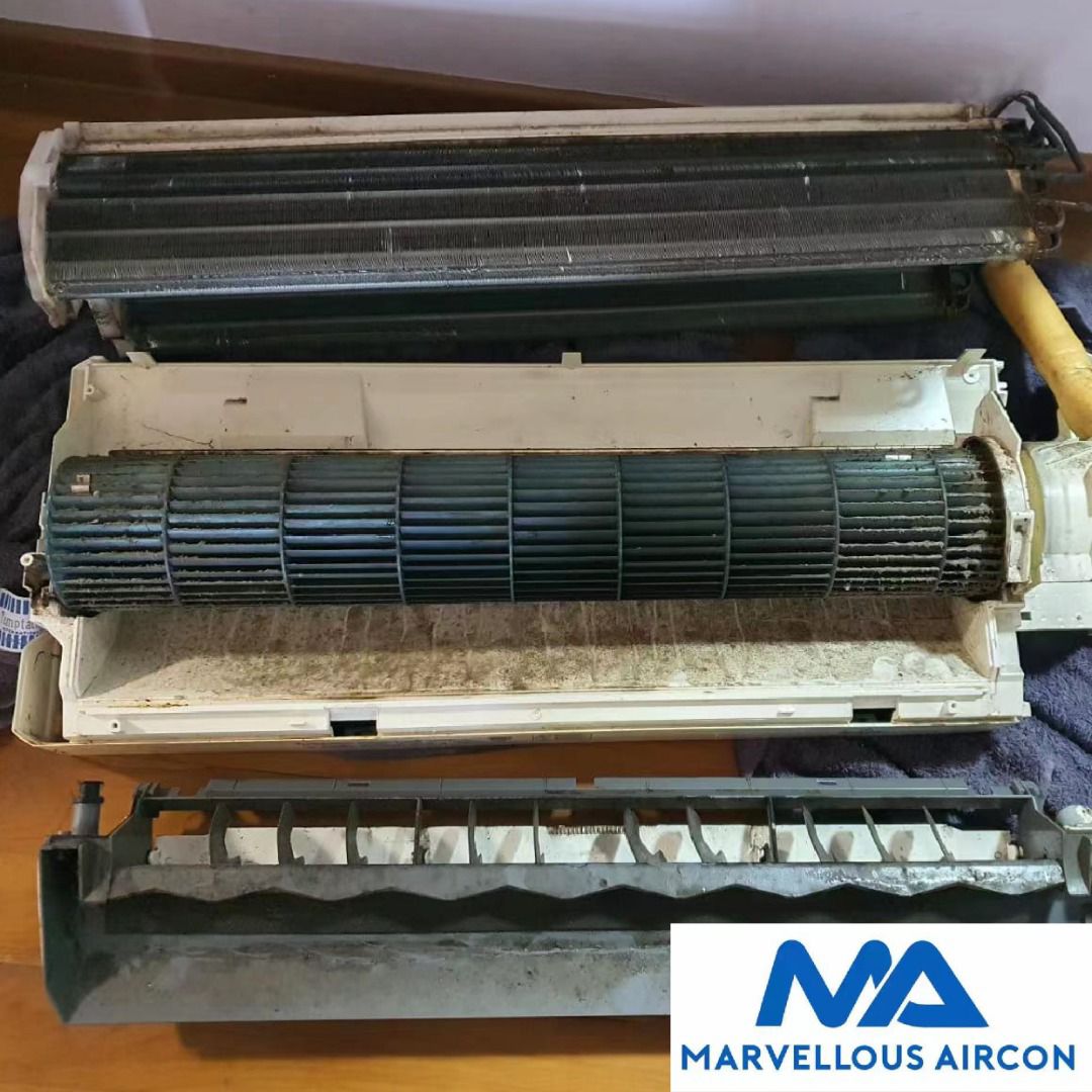 Fancoil Chemical Overhaul in Sentosa