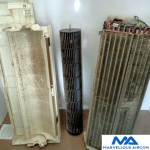 Fancoil Chemical Overhaul in Geylang