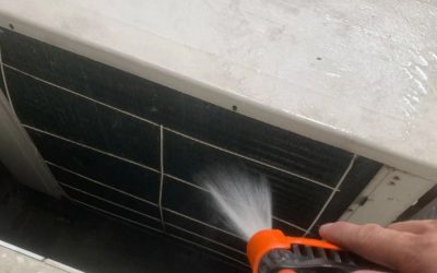 Cleaning Outdoor Condenser