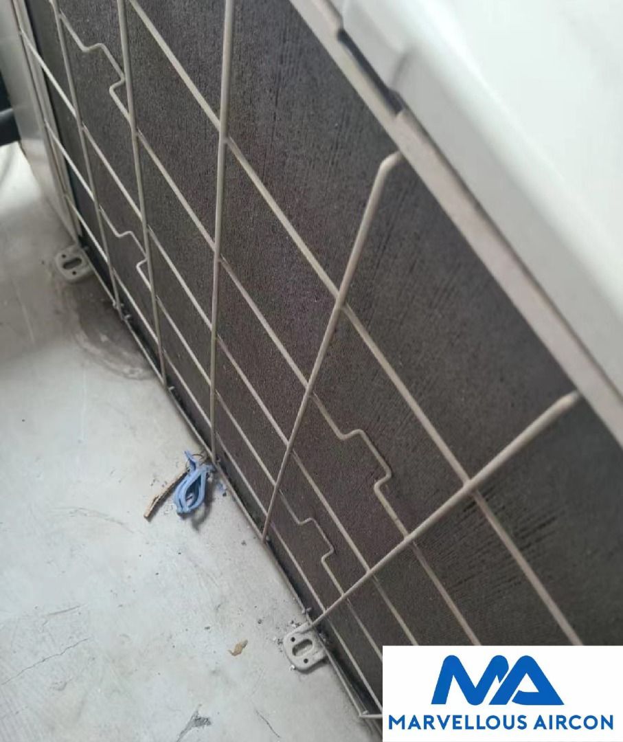 Cleaning Outdoor Condenser 