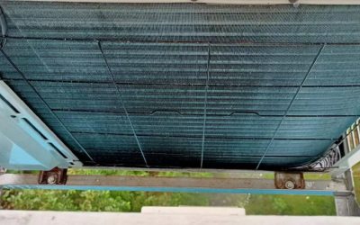 Chemical Wash Outdoor Condenser in Jurong