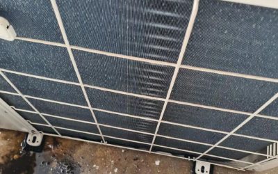 Chemical Wash Outdoor Condenser in Bishan