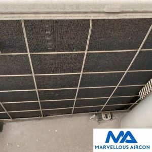 Chemical Wash Outdoor Condenser in SengKang