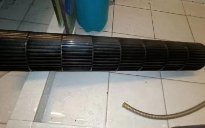 Cleaning Blower Wheel in Sengkang