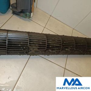 Cleaning Blower Wheel in SengKang