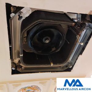 Ceiling Cassette Aircon Normal Service