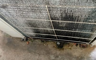 Chemical Wash Outdoor Condenser in Bedok