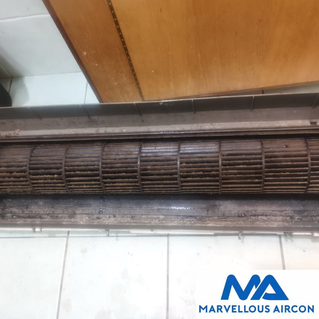 Cleaning Blower Wheel in Yishun