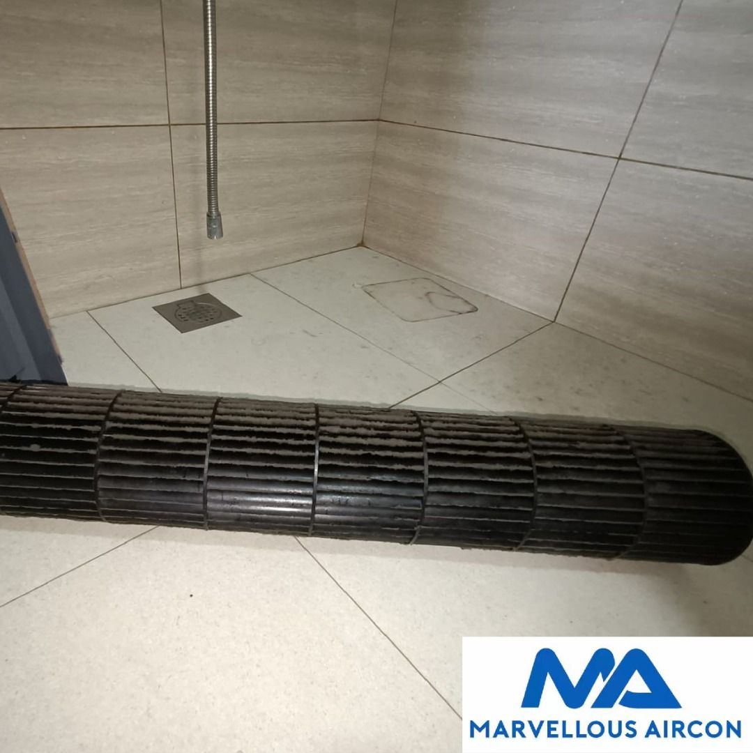 Cleaning Blower Wheel in Woodlands