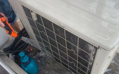 Cleaning Outdoor Condenser
