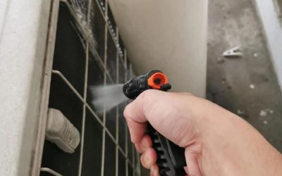 Cleaning Outdoor Condenser