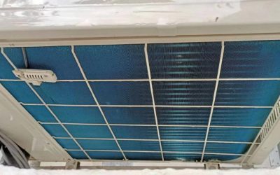 Cleaning Outdoor Condenser in Bukit Panjang