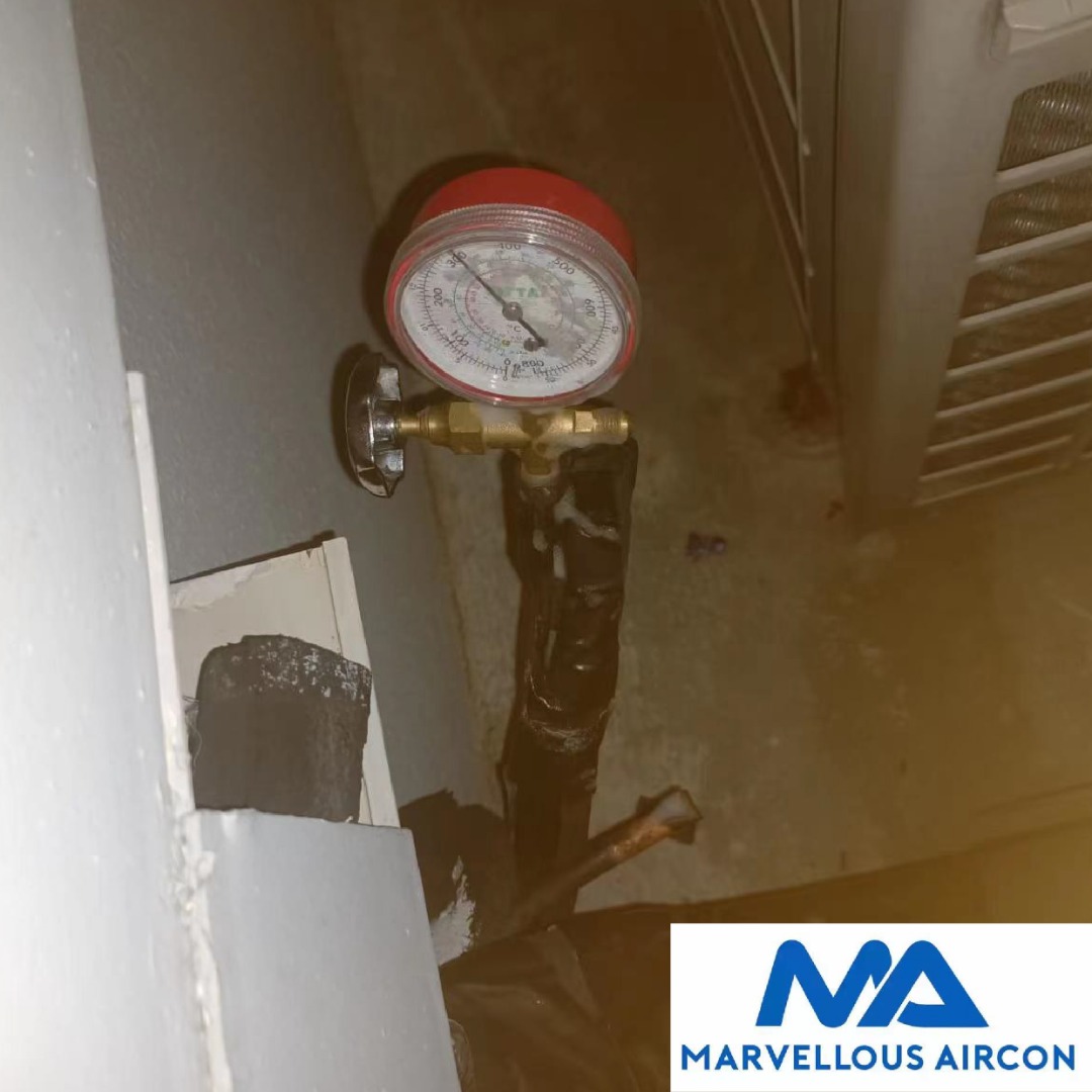 Aircon Pressure Test in Kallang