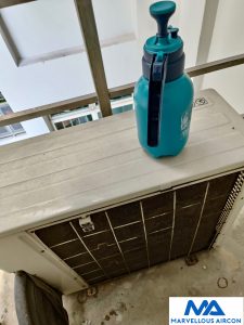 Cleaning Outdoor Condenser