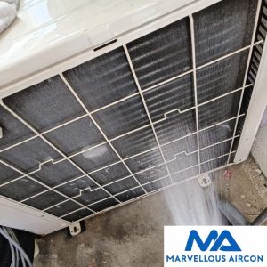 Cleaning Outdoor Condenser