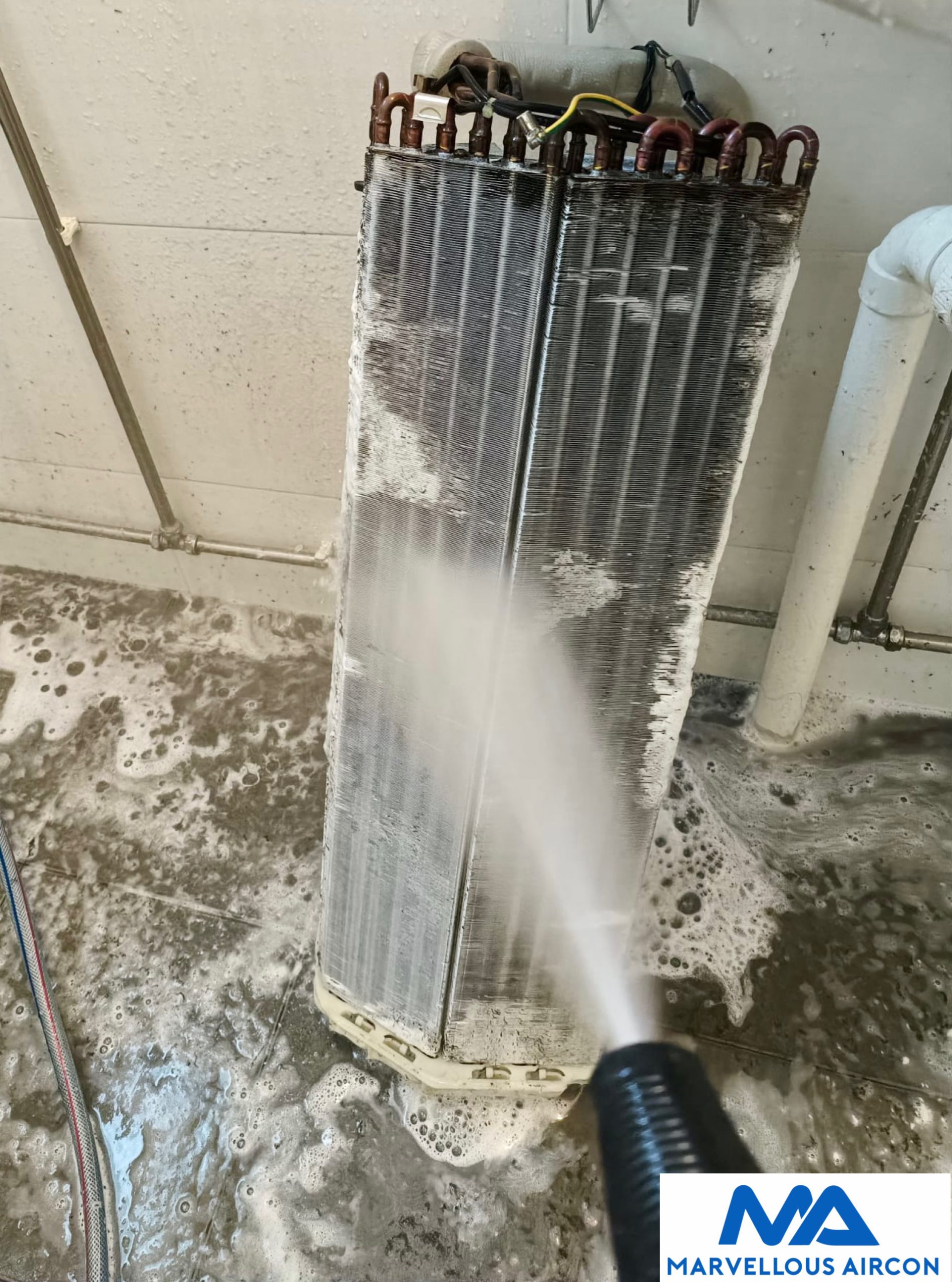 Fancoil Chemical Overhaul in Kallang