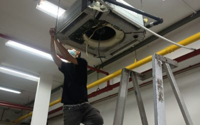 Ceiling Cassette Chemical Wash