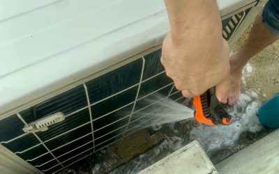 Chemical Wash Outdoor Condenser