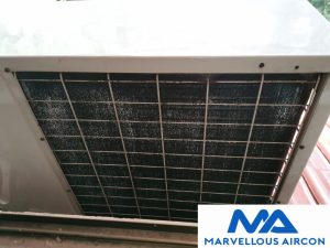 Cleaning Outdoor Condenser in SengKang