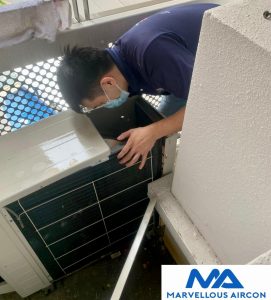 Cleaning Outdoor Condenser