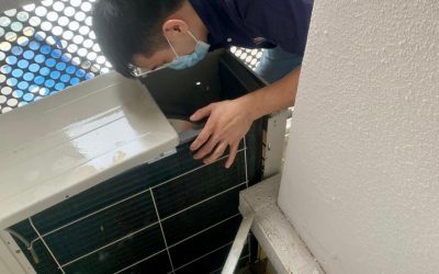 Cleaning Outdoor Condenser