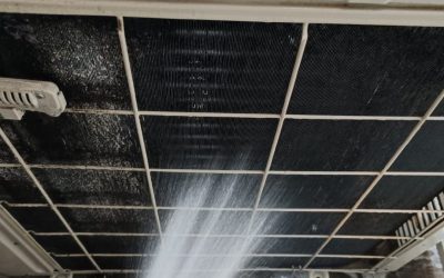 Cleaning Outdoor Condenser in AngMokio