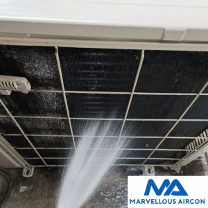 Cleaning Outdoor Condenser