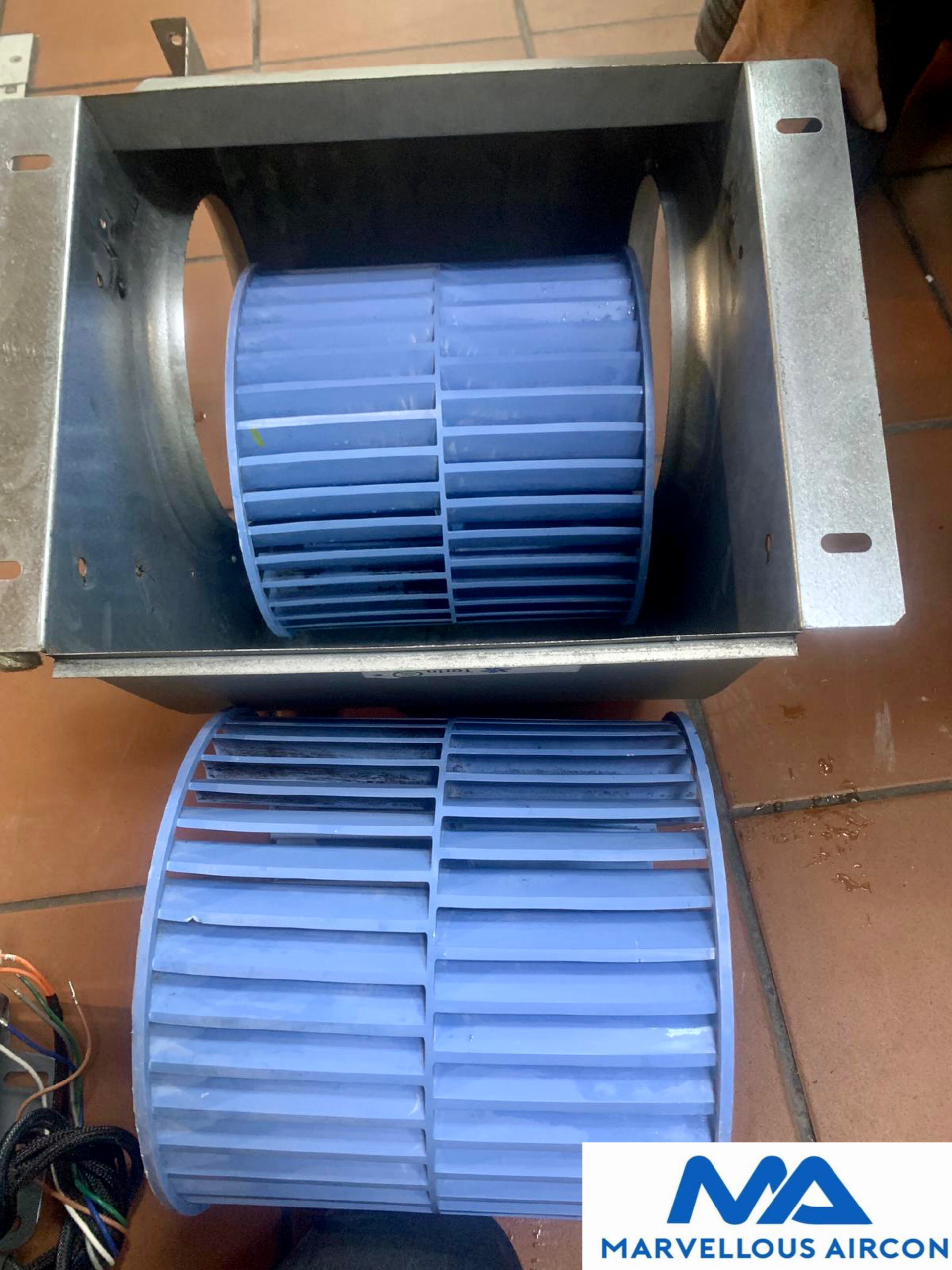 Replace Ceiling Ducted Aircon Fan Motor in Bedok