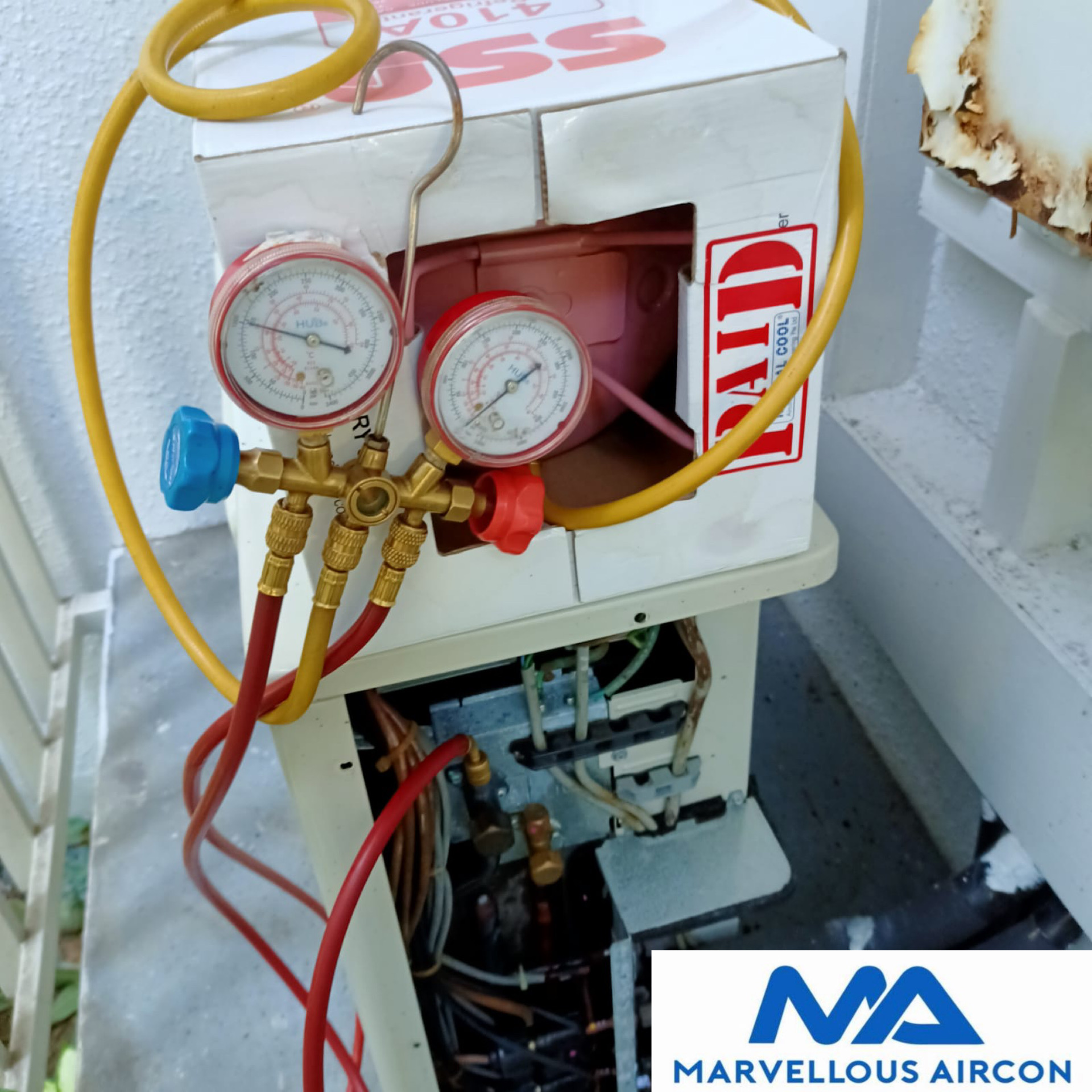 Aircon Gas Topup in Bishan