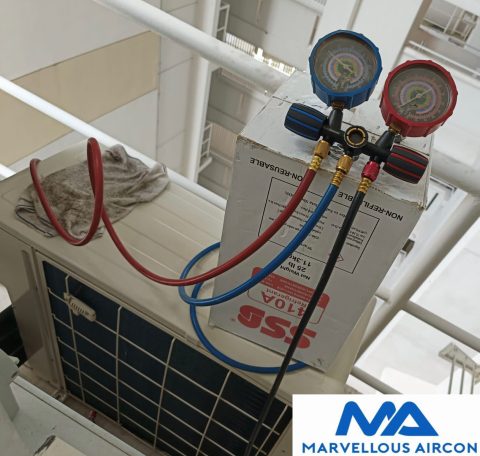 Aircon Gas Topup in Bedok - Marvellous Aircon Servicing Singapore